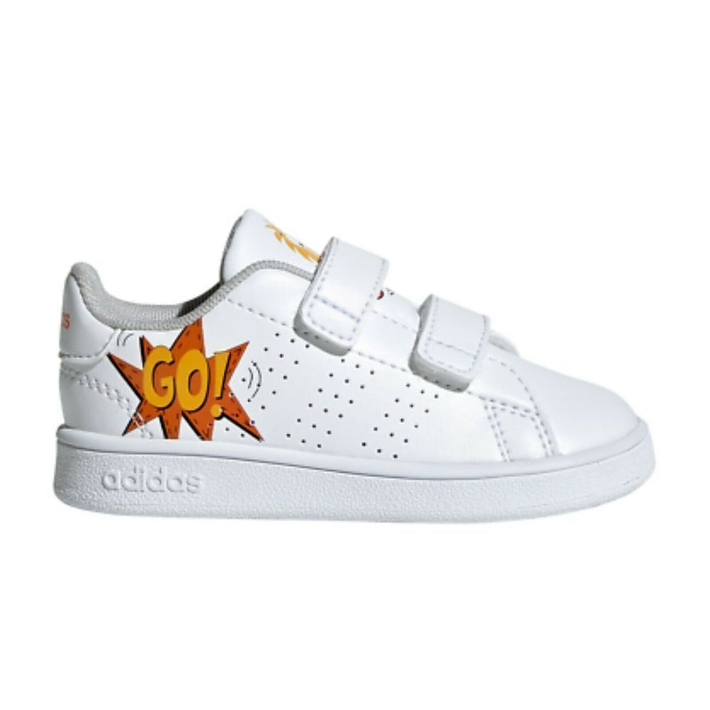 Adidas Kids Shoes Sneakers White Go Advantage7.5K